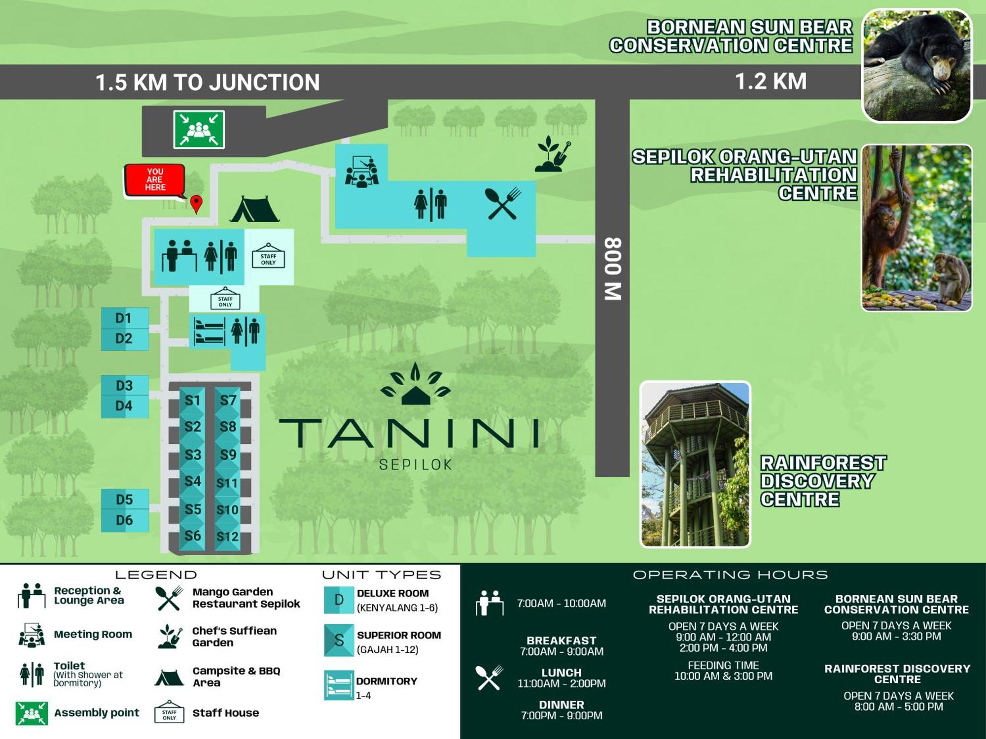 Tanini Sepilok Formerly Known As Nature Lodge Sepilok Exterior photo